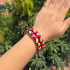 Vintage Enamel Single Bangle