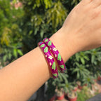 Vintage Enamel Single Bangle