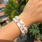 Vintage Enamel Single Bangle