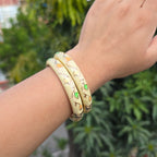 Vintage Enamel Single Bangle