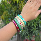 Vintage Enamel Single Bangle