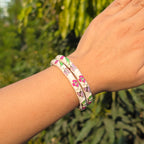 Vintage Enamel Single Bangle