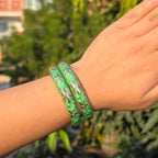 Vintage Enamel Single Bangle