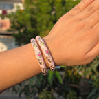 Vintage Enamel Single Bangle