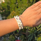 Vintage Enamel Single Bangle