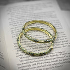 Vintage Enamel Bangle - Pair of 2