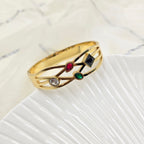 Multicolor Stones Studded Bracelet