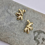 Half Flower Studs
