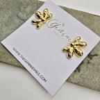 Half Flower Studs