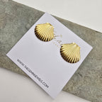 Seashell Studs