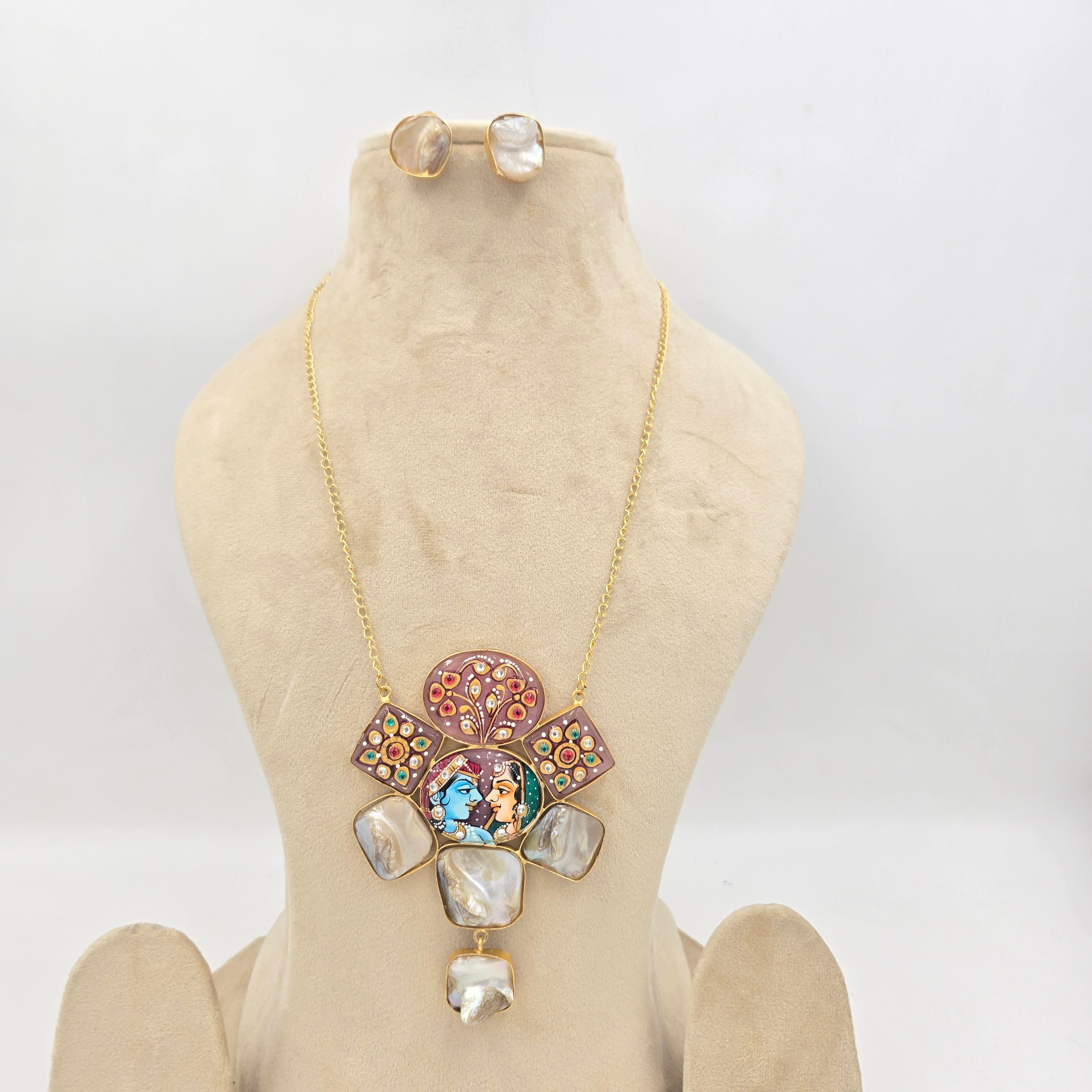 Radha - Krishan Necklace Set