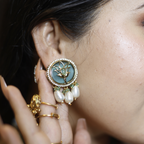 Gulbahar Choker Set - Green