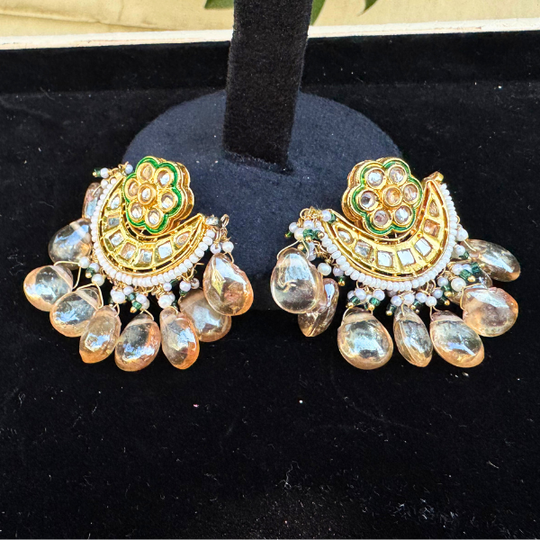 Chand Pushp Stud Earrings