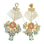 Elegant Floral Chandbalis