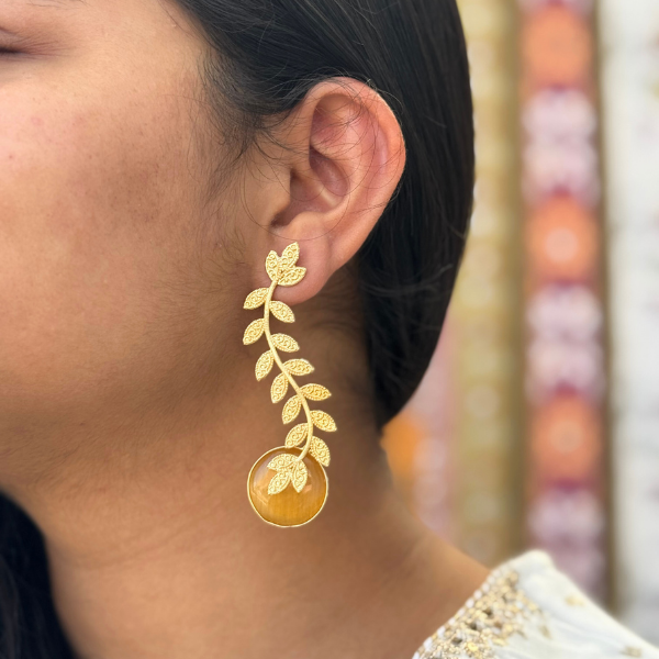 Twirl Leaves Danglers