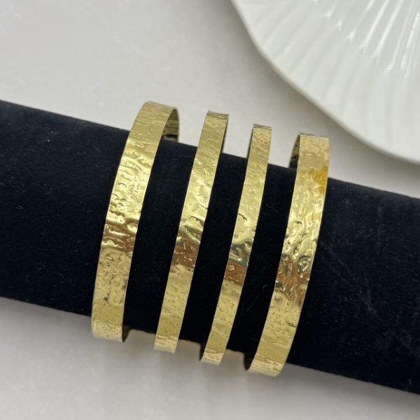 Fourfold Brass Bracelet Adjustable (Anti Tarnish)