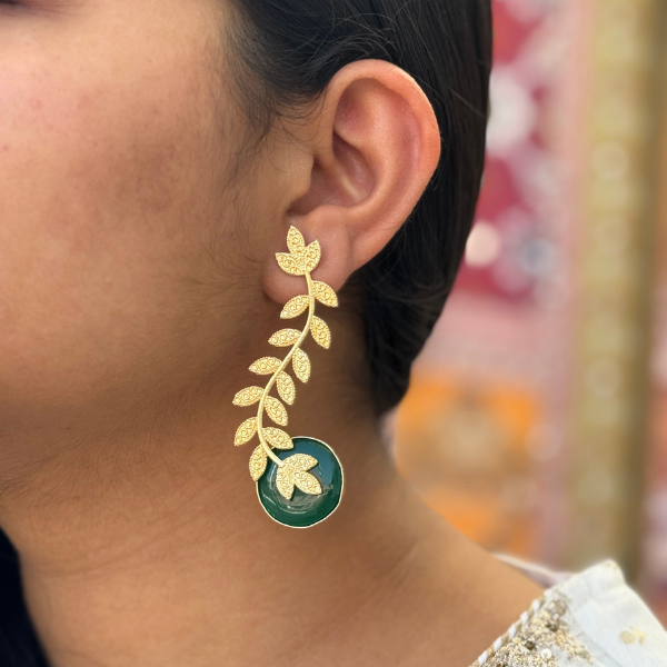 Twirl Leaves Danglers