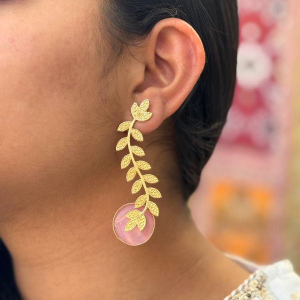 Twirl Leaves Danglers