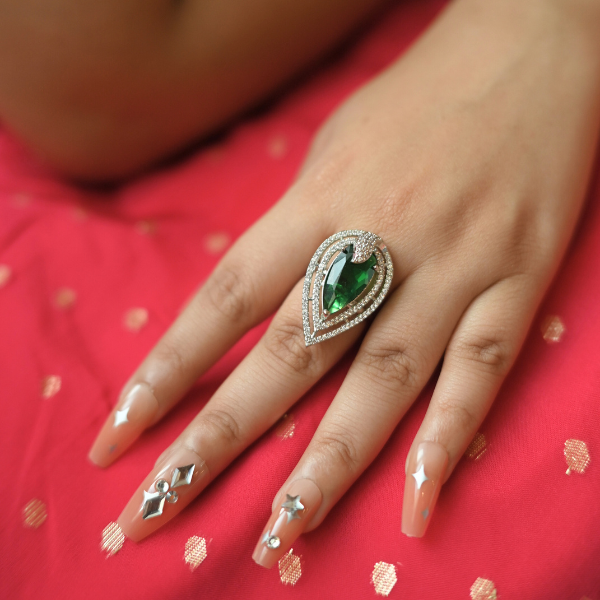 Miraya Ring - Green