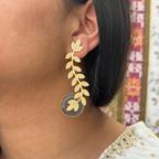 Twirl Leaves Danglers