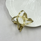 Cutwork Brass Bracelet Adjustable (Anti Tarnish)