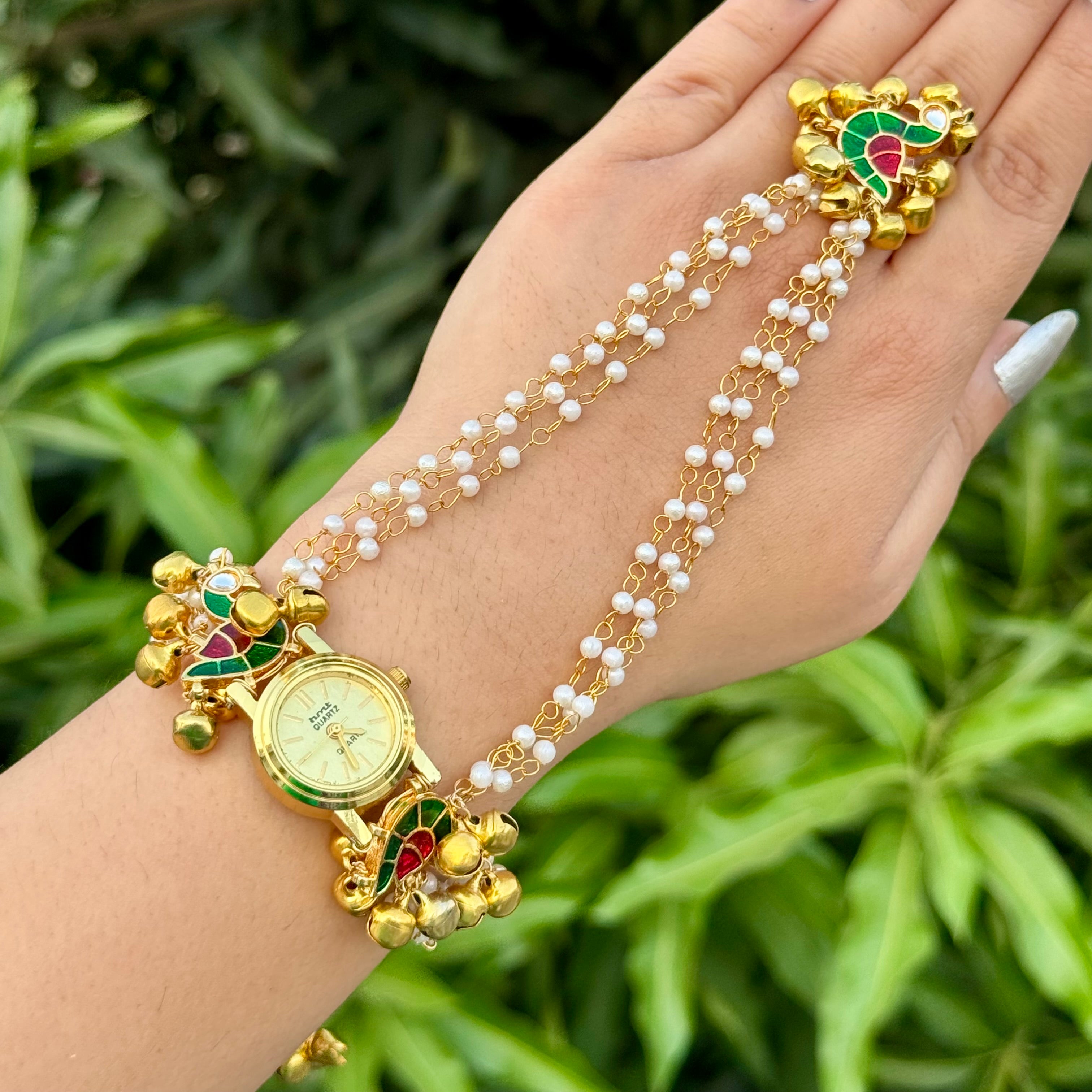 Ghungroo Haathphool Watch