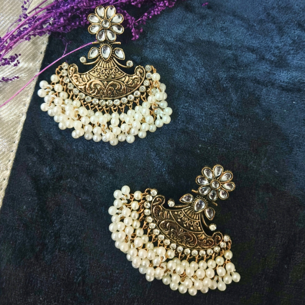 Kundan Style Chandbalis