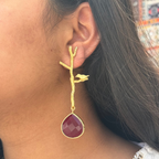 Bird on Tree Danglers