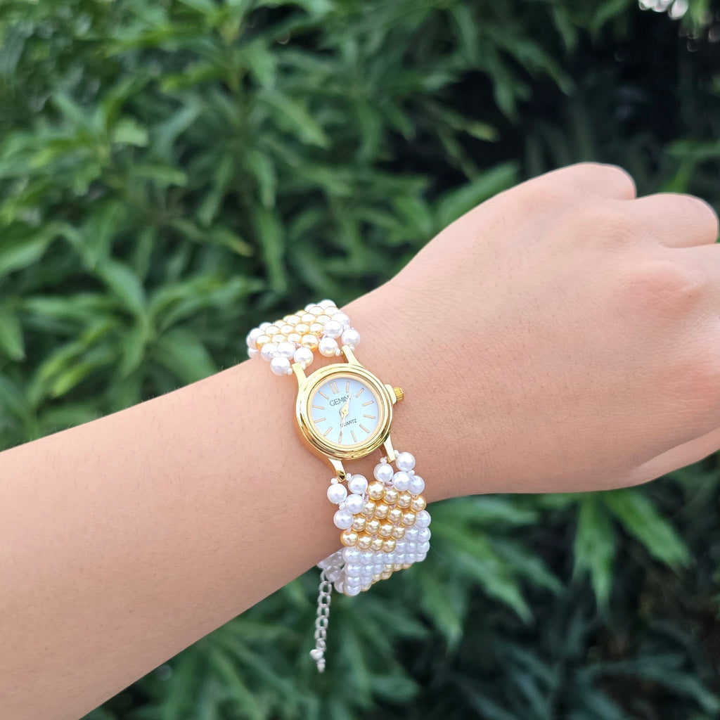 Pearls Beaded Watch