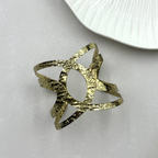 Cutwork Brass Bracelet Adjustable (Anti Tarnish)