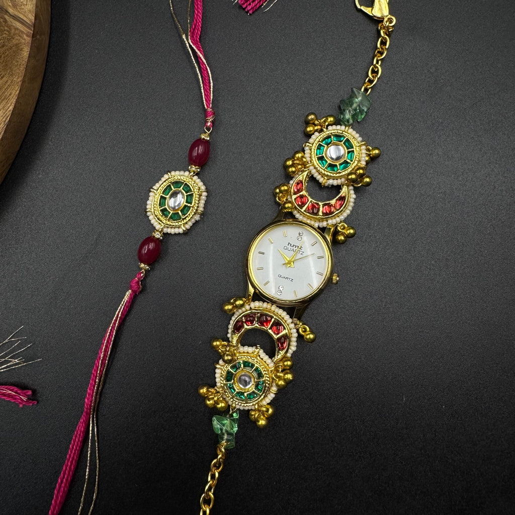 Ira Watch and Rakhi Combo