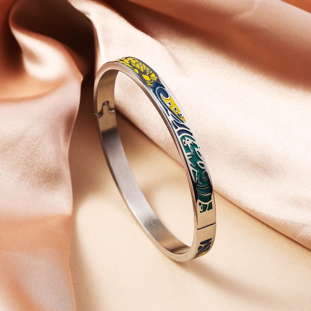 Enamel Statement Bracelet