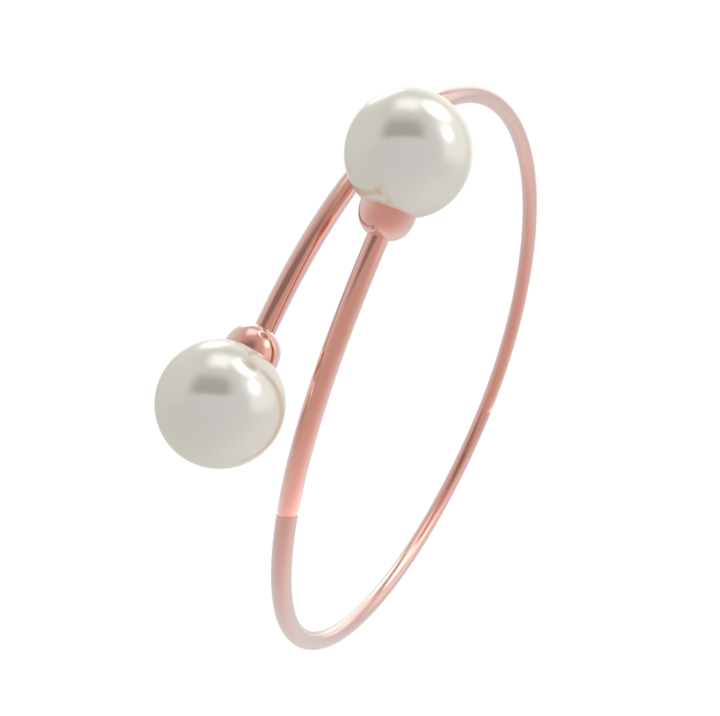 Pearl Statement Bangle