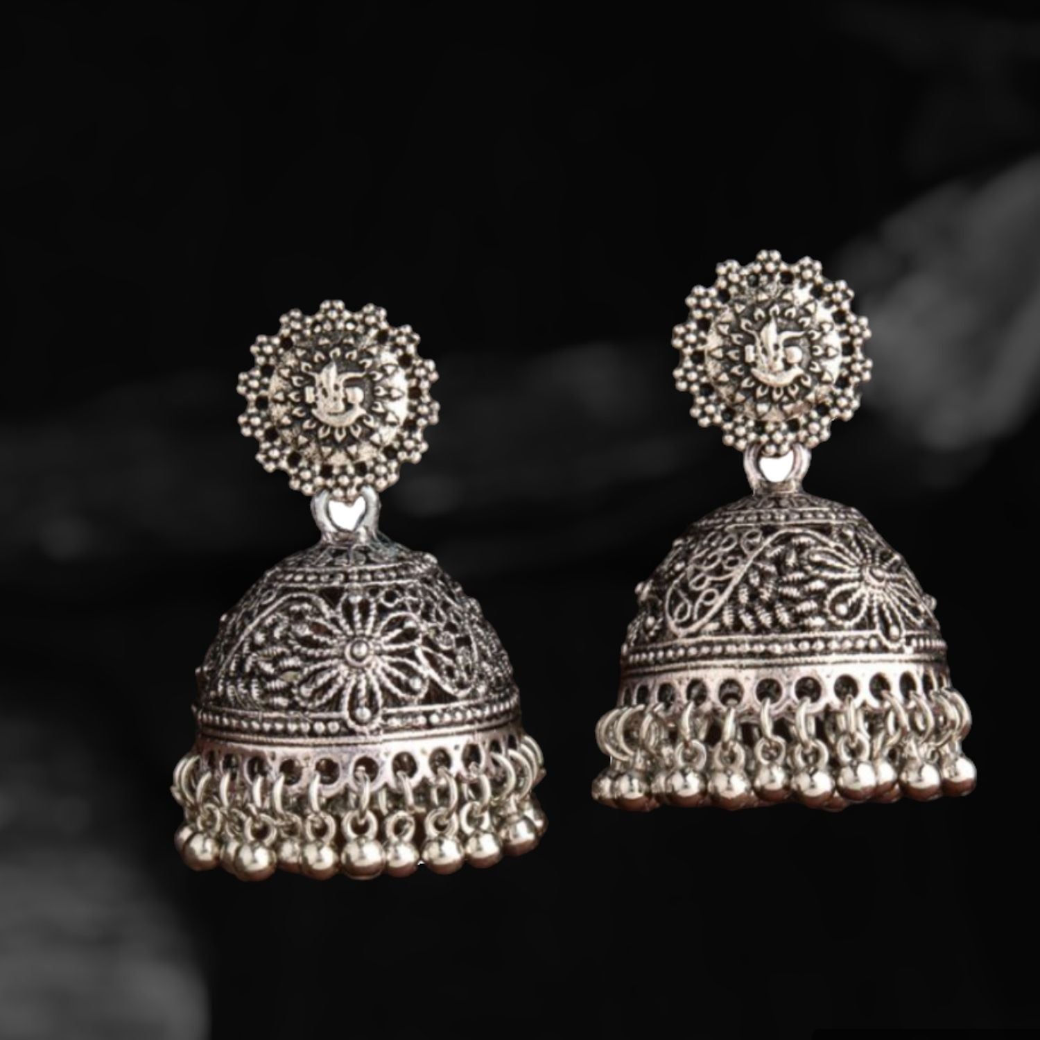 Silver Plated Jhumki