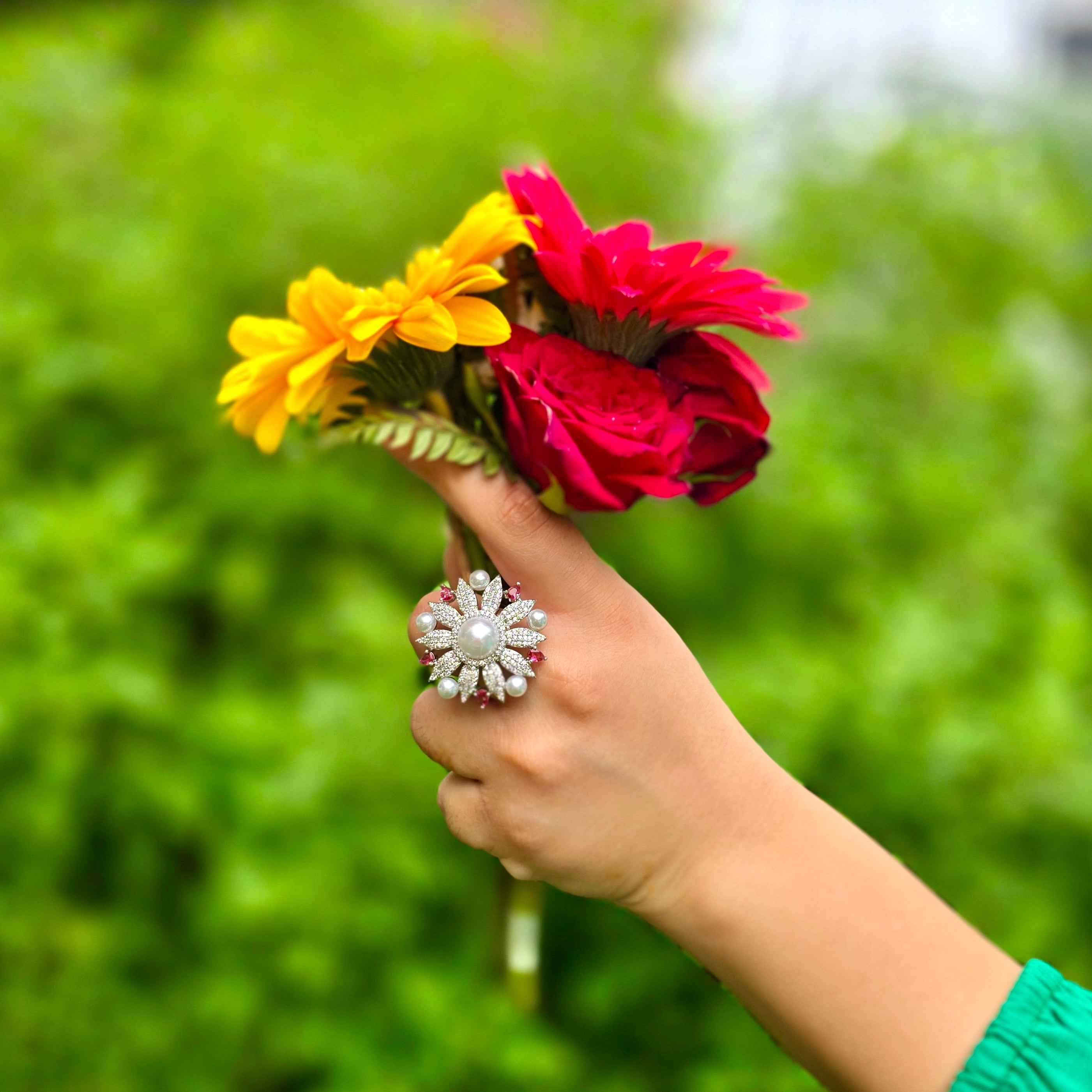 Aurah Ring - Red
