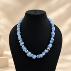 Uncut Semi-precious Stones Necklace