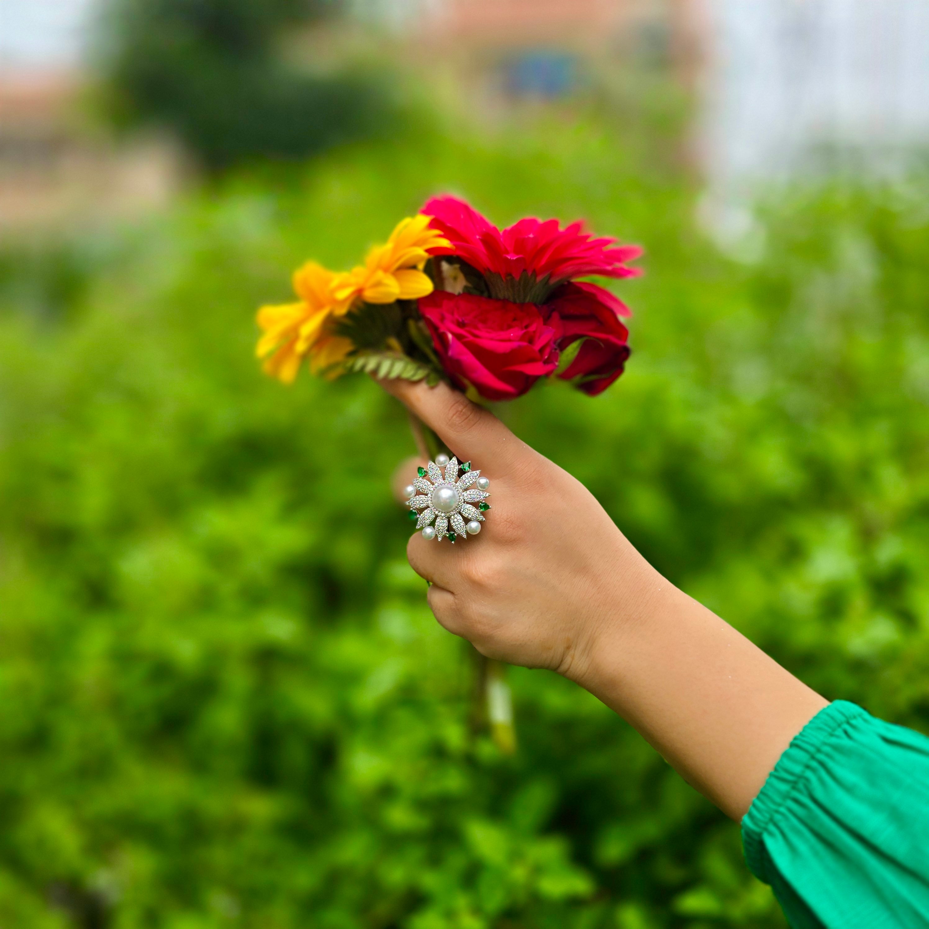Aurah Ring - Green