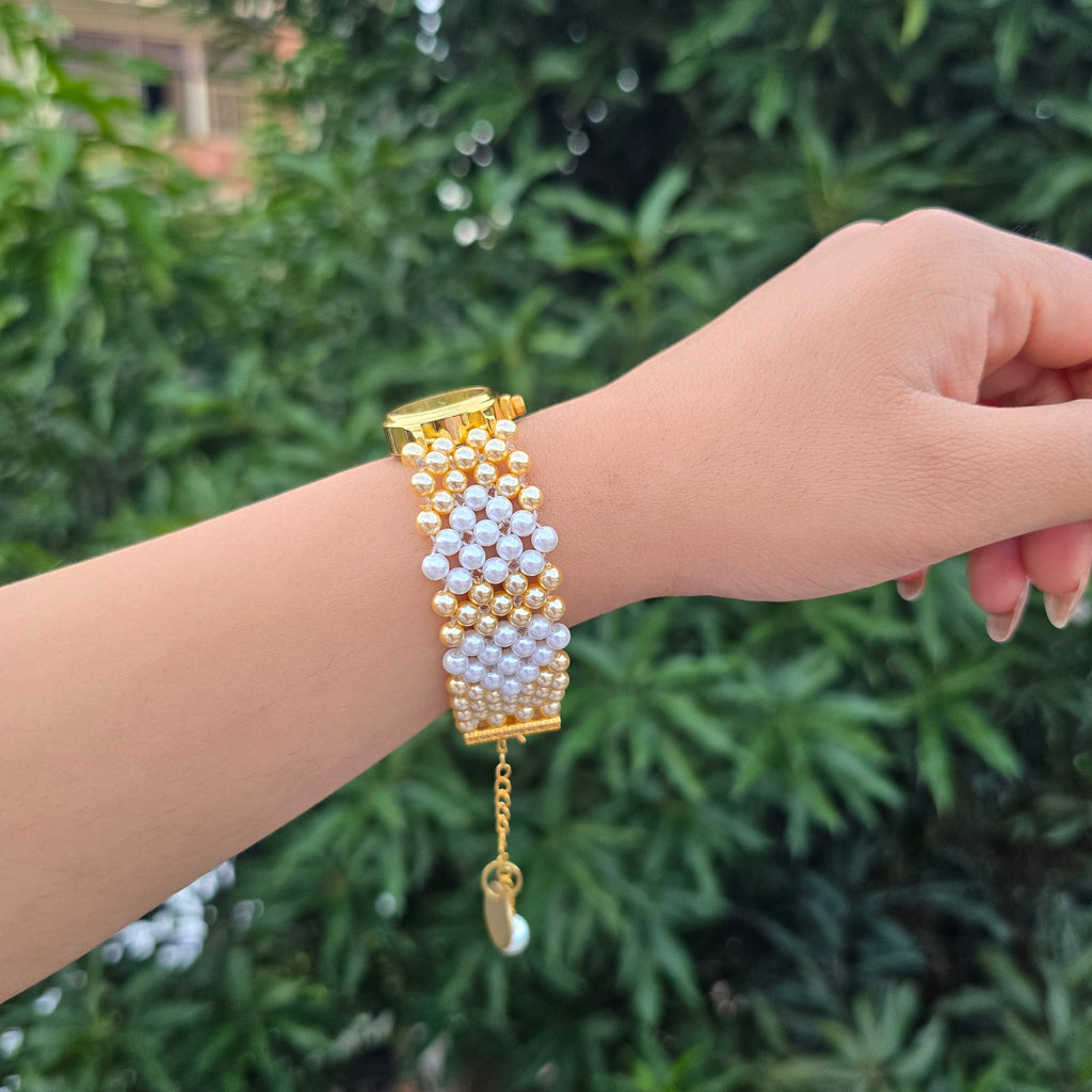 Pearls Beaded Watch