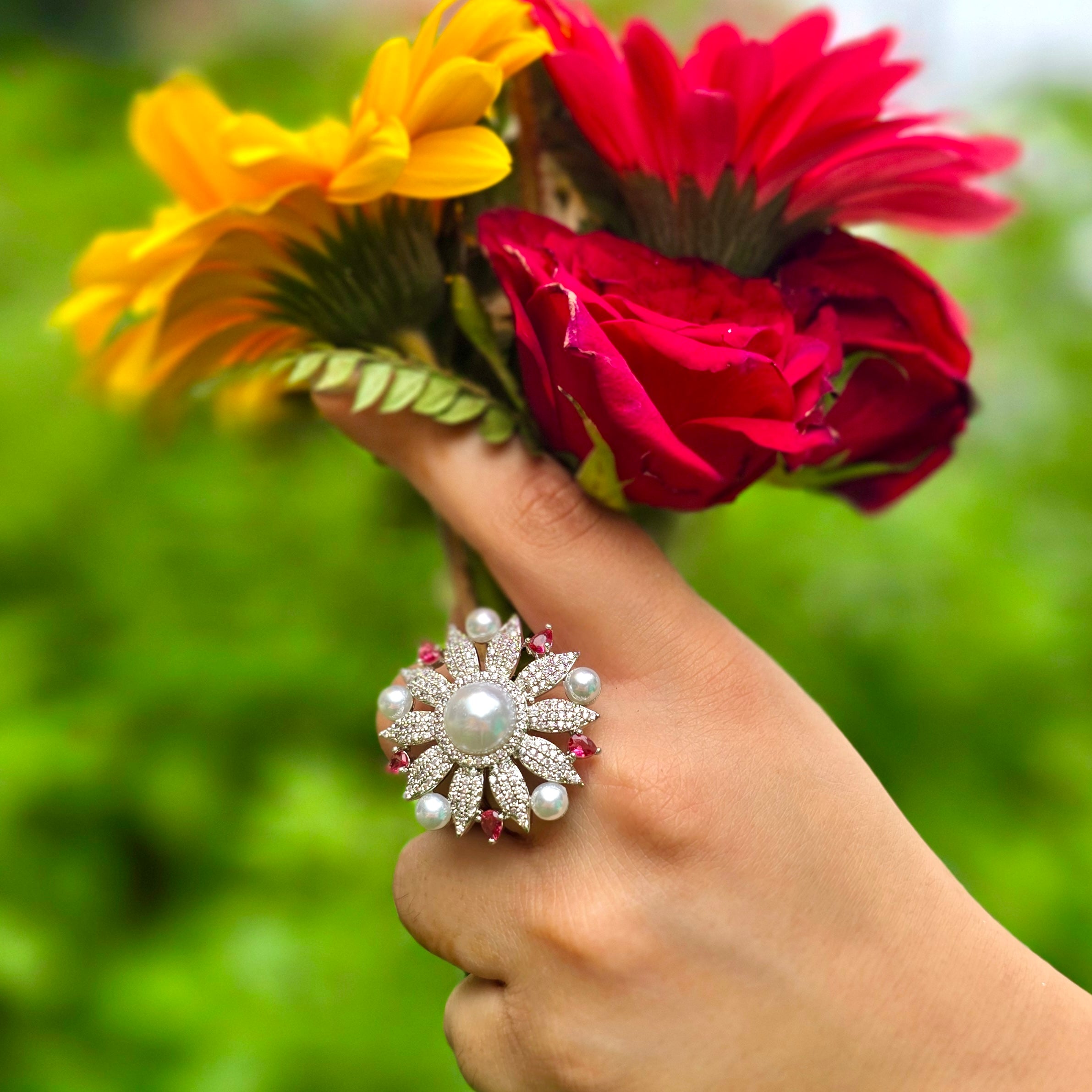 Aurah Ring - Red