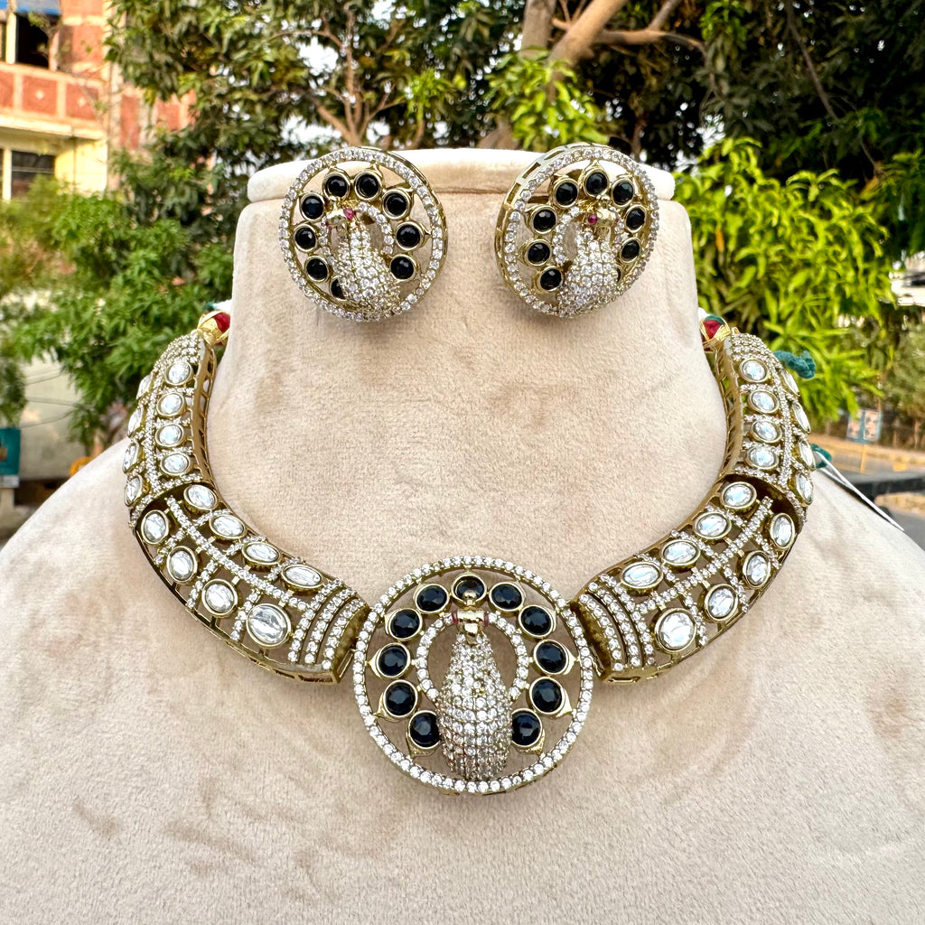 Mayura Hasli Set - Black