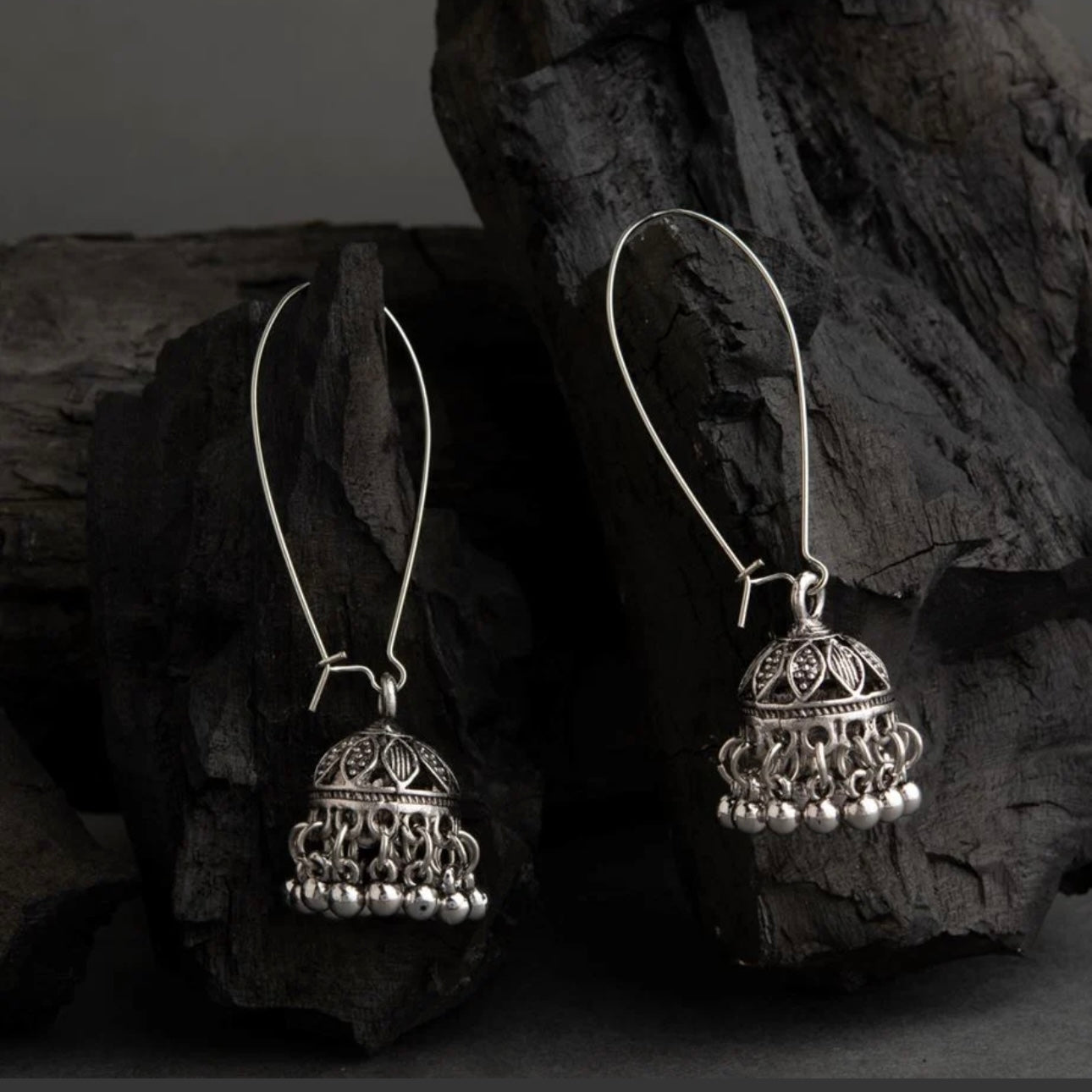 Long Jhumki Earrings