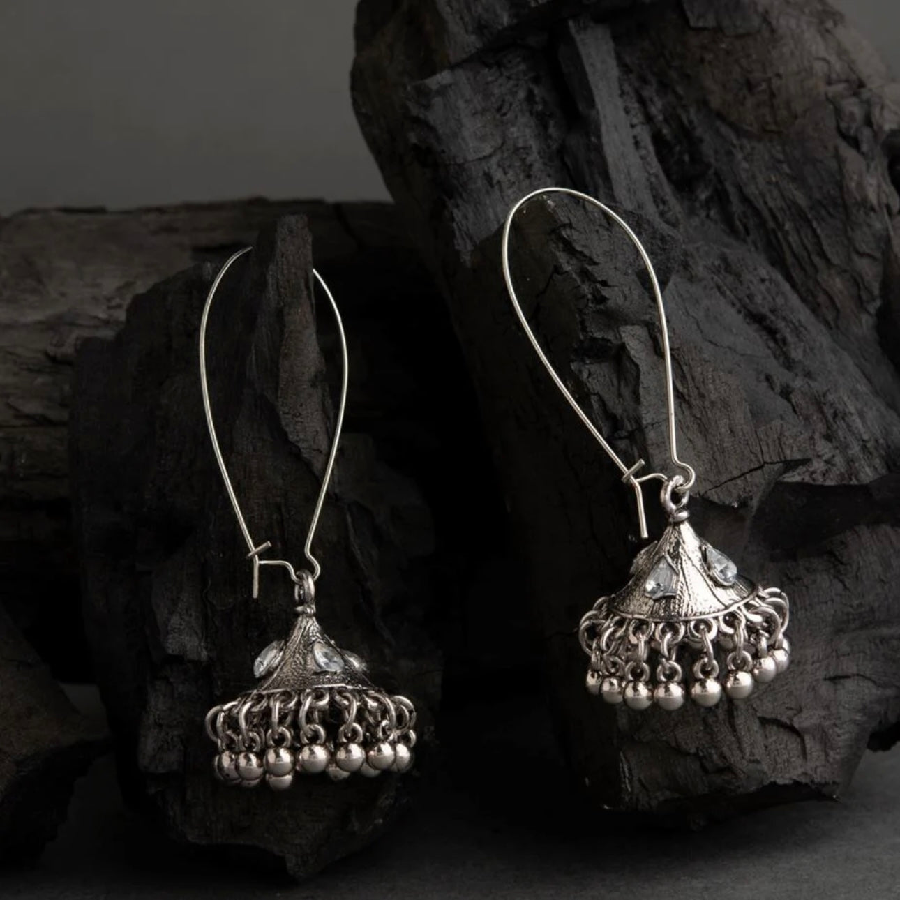 Long Jhumki Earrings