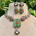 Noor-e-rang Necklace Set