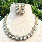 Kundan Studded Necklace Set