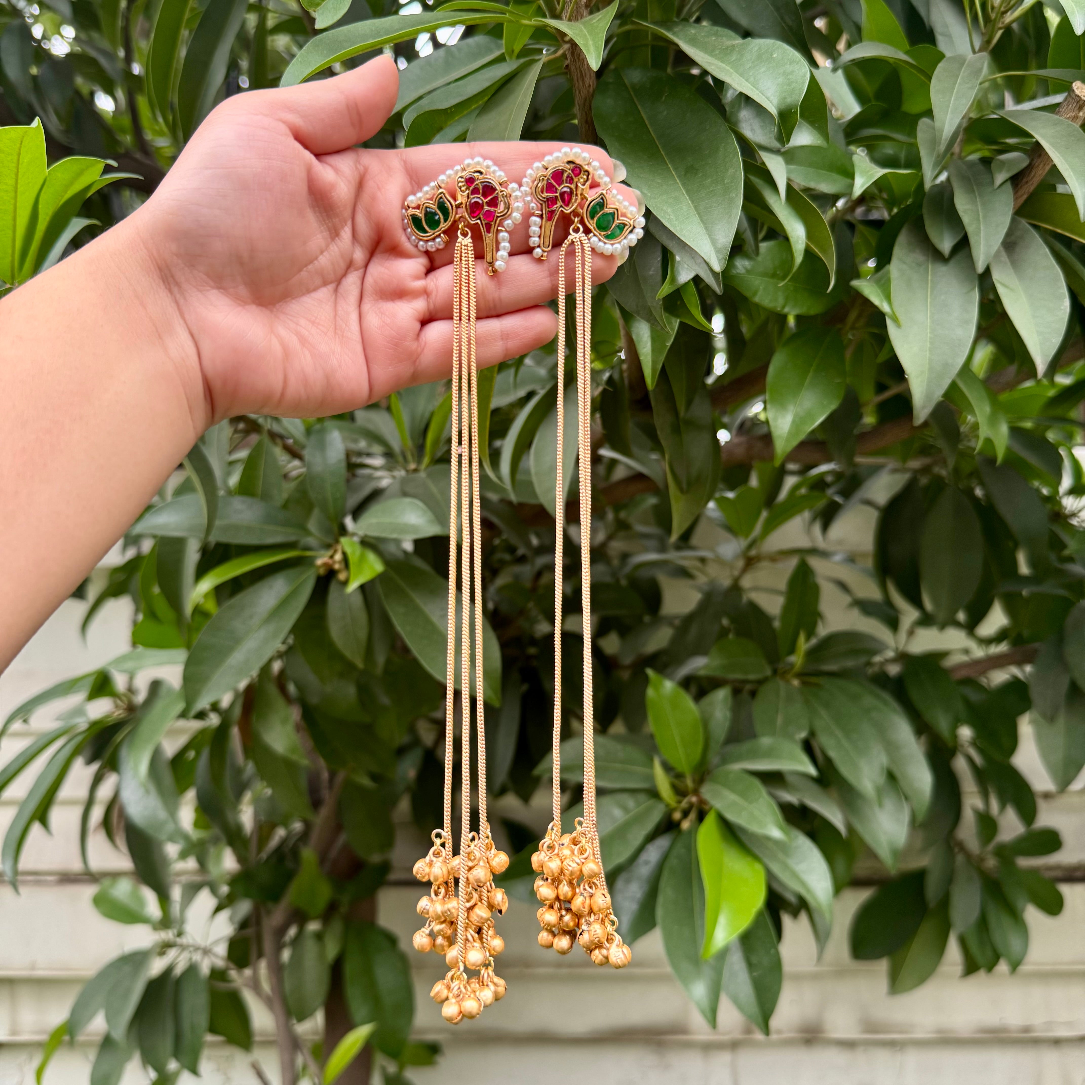 Chidiya Kashmiri Jhumka
