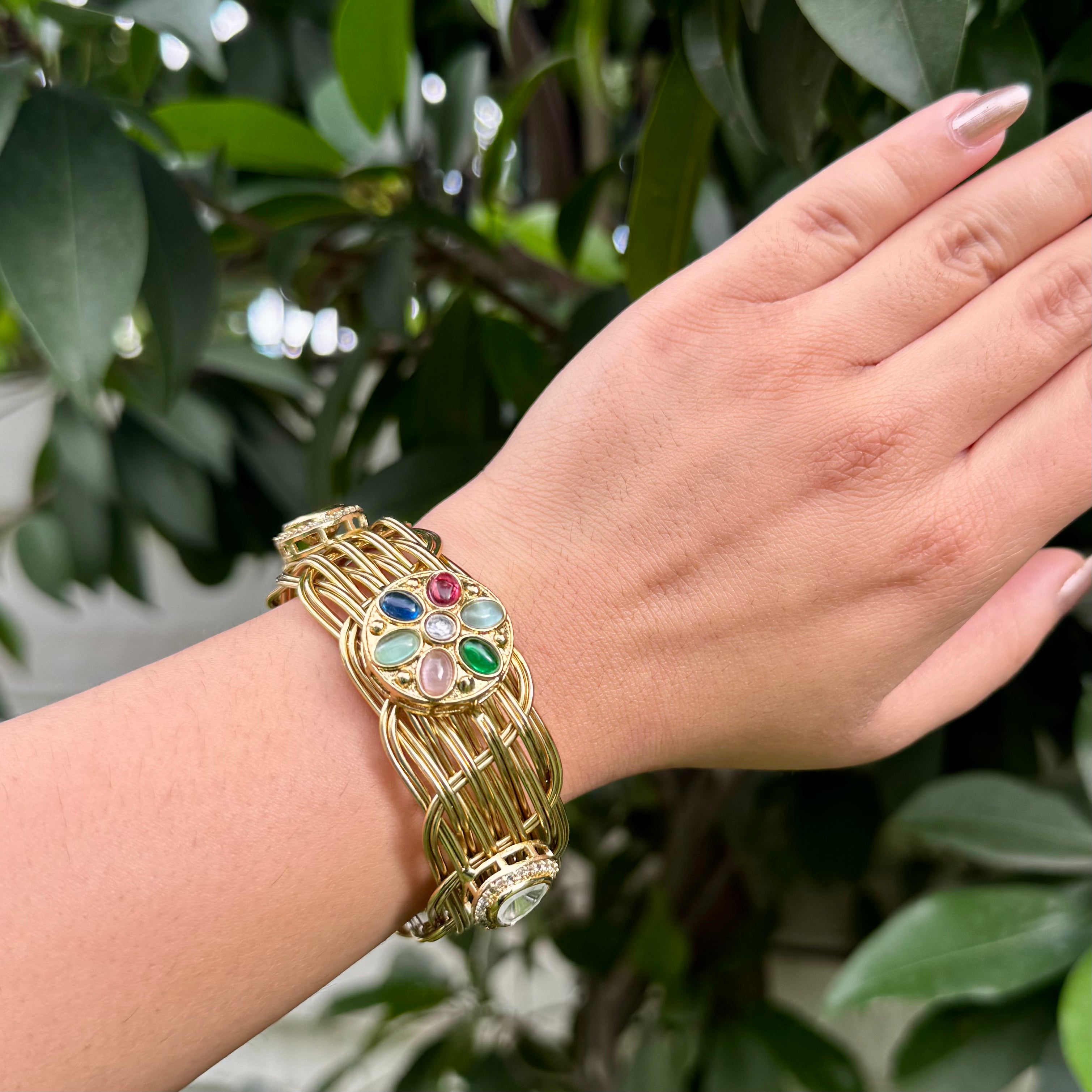 Kundan Kalgi Kada - Multicolor