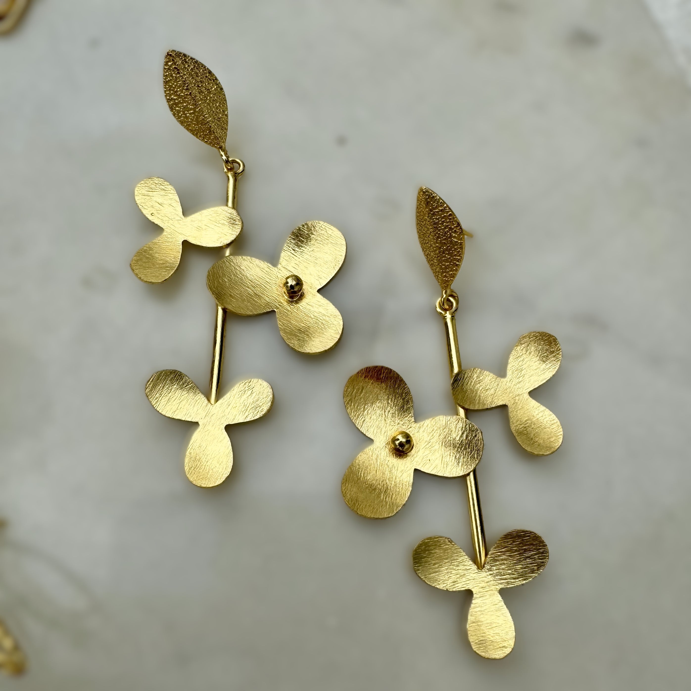 Brass Flower Hangings