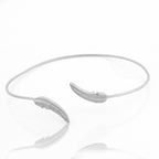 Statement leaf bracelet