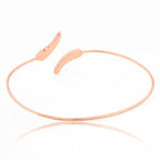 Statement leaf bracelet