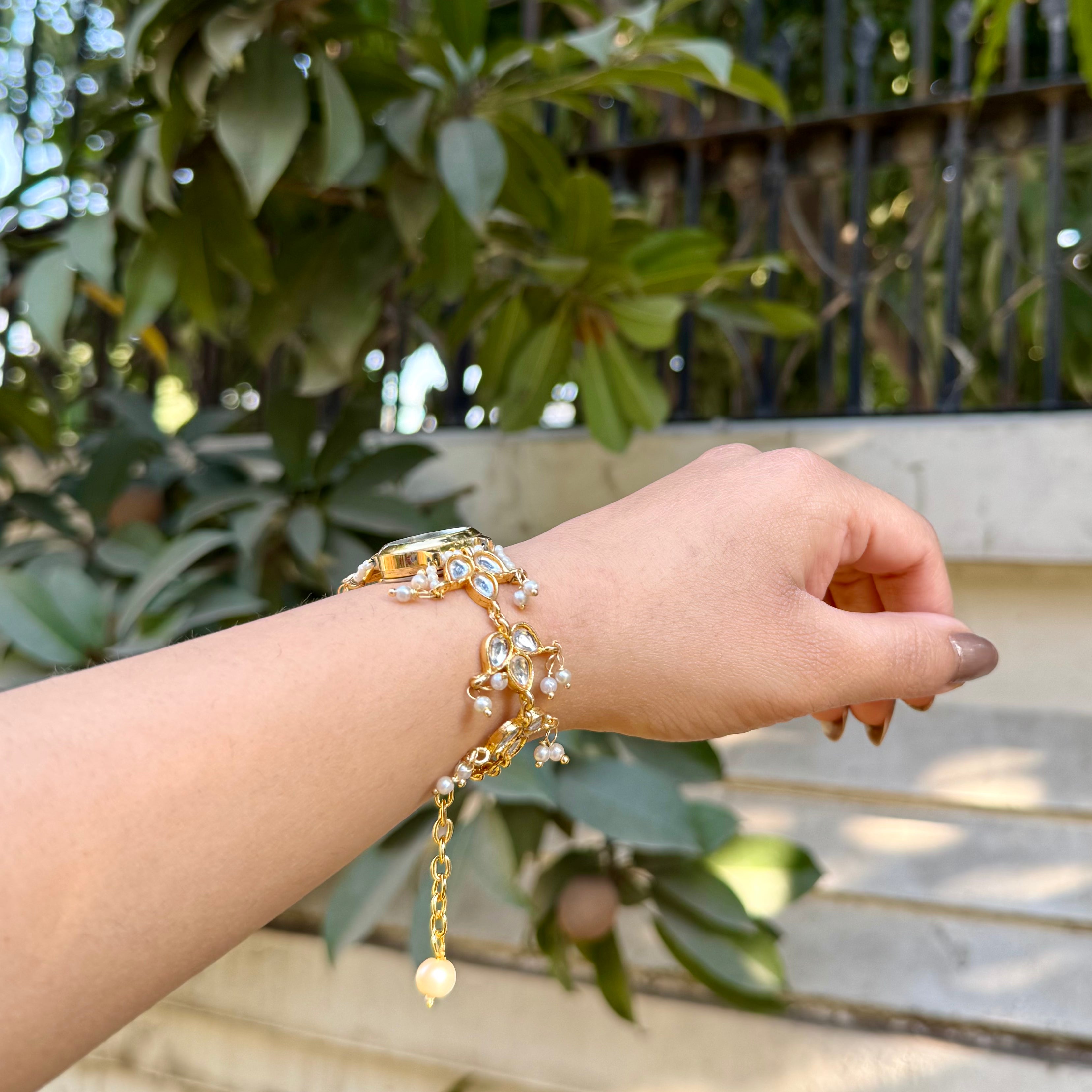 Saanjh Kundan Watch